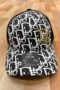 Dior Printed Black Cap
