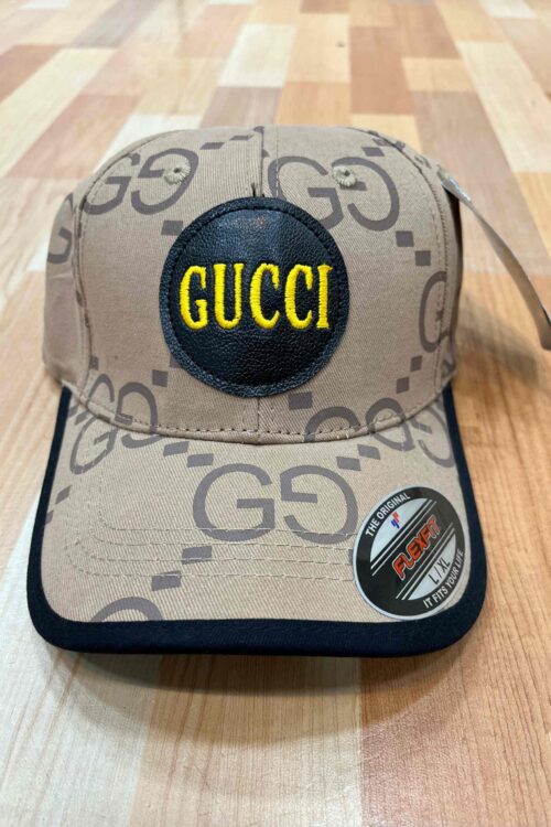 Gucci Printed Beige Cap
